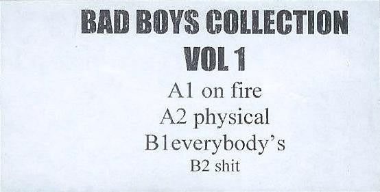 Various : Bad Boys Collection Vol 1 (12", Unofficial, W/Lbl)