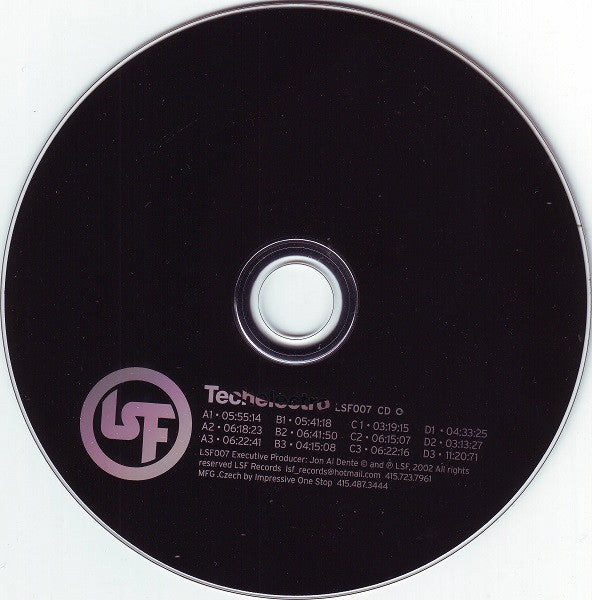 Dark Matrix : Techelectro (2x12", Album + CD, Album)