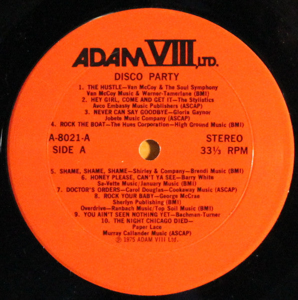 Various : Disco Party (LP, Comp, Mon)