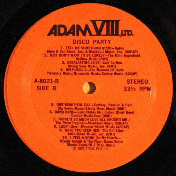 Various : Disco Party (LP, Comp, Mon)