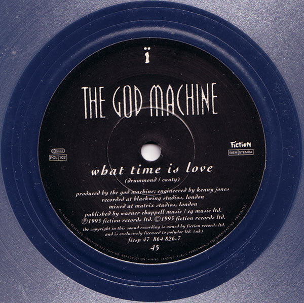 The God Machine : Home (7", Single, Ltd, Num, Sil)