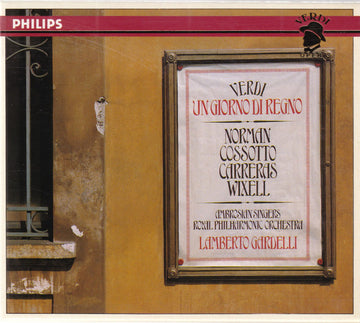 Giuseppe Verdi - Jessye Norman, Fiorenza Cossotto, José Carreras, Ingvar Wixell, The Ambrosian Singers, Royal Philharmonic Orchestra, Lamberto Gardelli : Un Giorno Di Regno (2xCD, Album, RE, RM + Box, Sli)