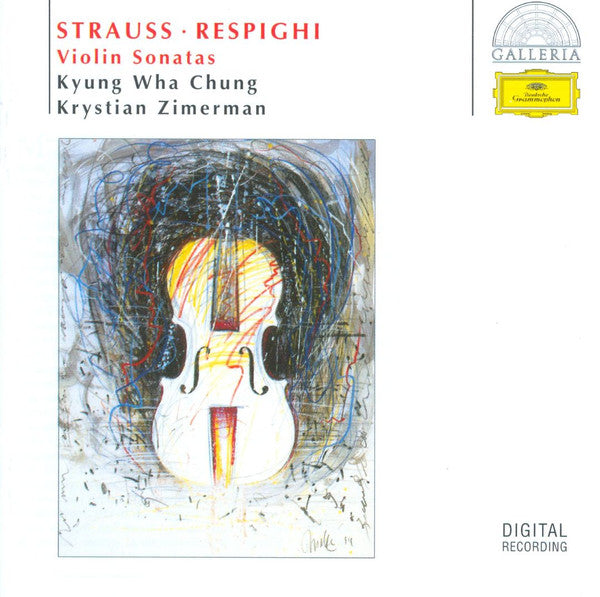 Richard Strauss, Ottorino Respighi - Kyung-Wha Chung, Krystian Zimerman : Violin Sonatas (CD, Album)