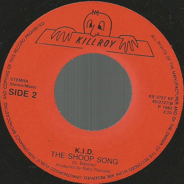 K.I.D. : I Wanna Piece Of The Action (7", Single)