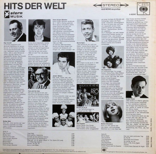 Various : Hits Der Welt (LP, Comp)