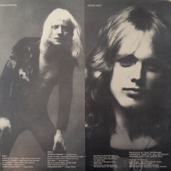 The Edgar Winter Group : They Only Come Out At Night (LP, Album, Gat)