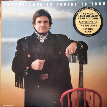 Johnny Cash : Johnny Cash Is Coming To Town (LP, Album, Promo)