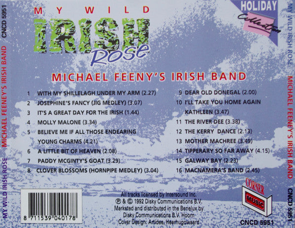 Michael Feeney's Irish Band : My Wild Irish Rose (CD, Album)