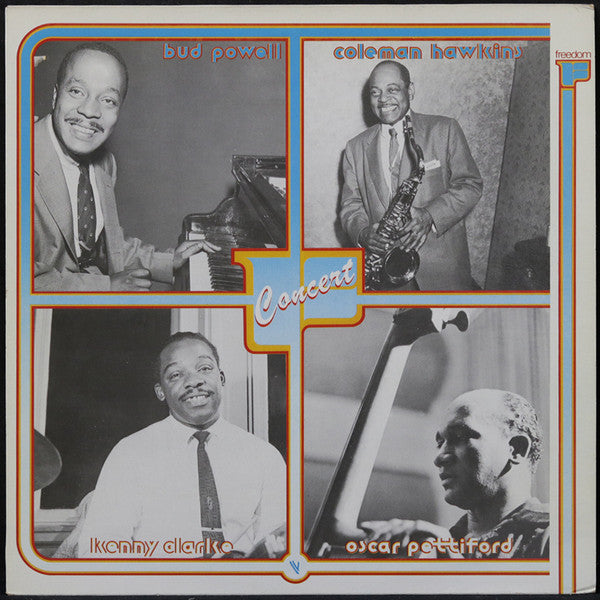 Coleman Hawkins • Bud Powell • Oscar Pettiford • Kenny Clarke : Concert (LP, Album, RE)