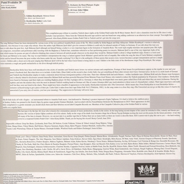 Various : Altın Kaniş Klübü (12", Comp)