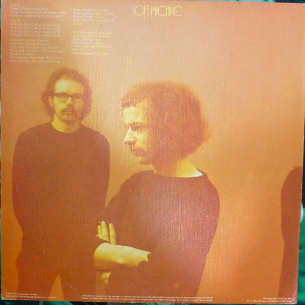 Soft Machine : Fourth (LP, Album, RP)