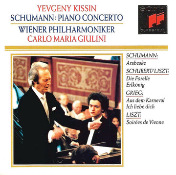 Robert Schumann, Yevgeny Kissin, Wiener Philharmoniker, Carlo Maria Giulini : Piano Concerto (CD)