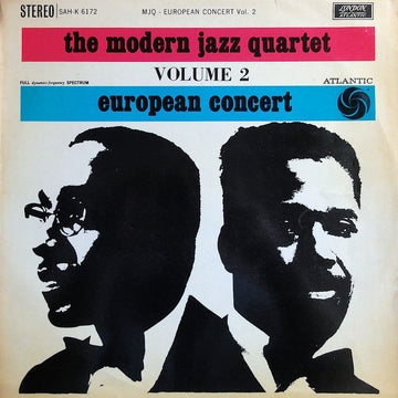 The Modern Jazz Quartet : European Concert: Volume Two (LP, Album)
