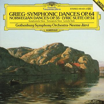 Edvard Grieg, Göteborgs Symfoniker, Neeme Järvi : Symphonic Dances Op.64 • Norwegian Dances Op .35 • Lyric Suite Op. 54 (CD)