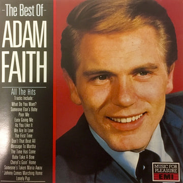 Adam Faith : The Best Of Adam Faith (CD, Album, Comp, Mono)