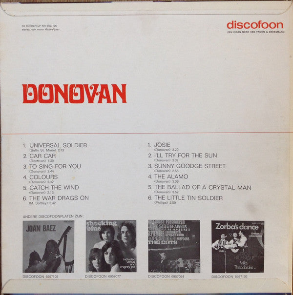 Donovan : Donovan (LP, Comp, Fli)