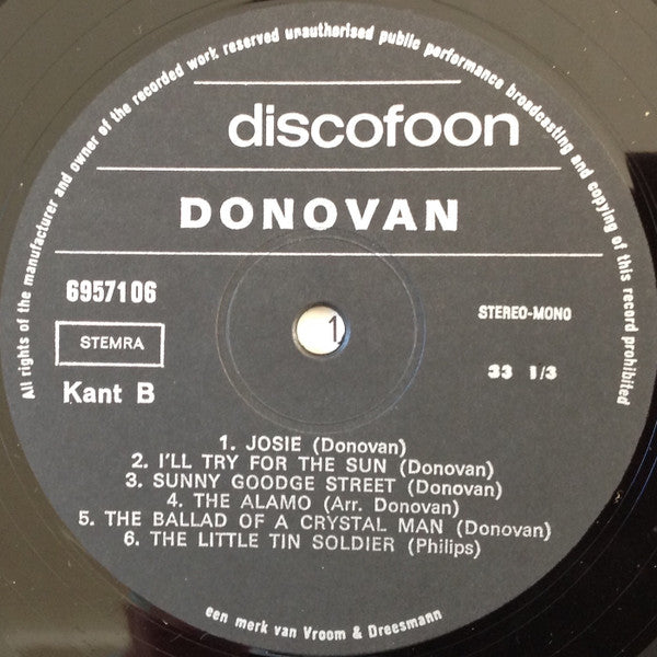 Donovan : Donovan (LP, Comp, Fli)
