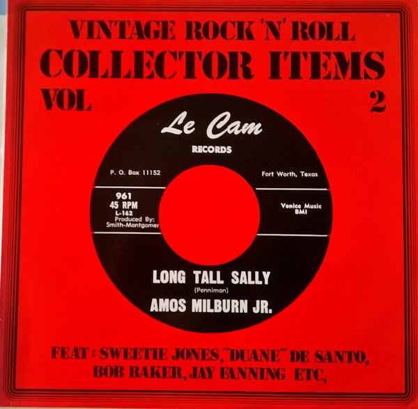 Various : Vintage Rock 'N' Roll Collector Items Vol. 2 (LP, Comp, Mono)