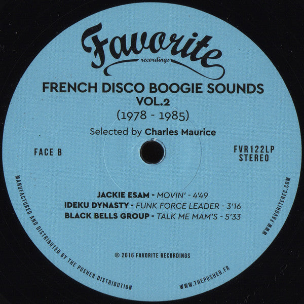 Various : French Disco Boogie Sounds Vol. 2 (1978-1985) (2xLP, Comp)