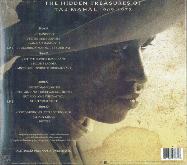 Taj Mahal : The Hidden Treasures Of Taj Mahal (1969-1973) (2xLP, Album, 180)