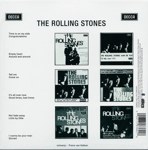 The Rolling Stones : Empty Heart / Around And Around (7", Single, Mono, Ltd, RE, RM)