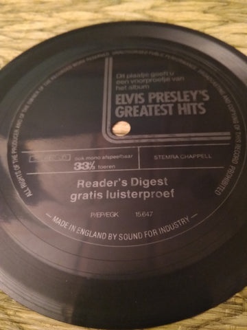 Elvis Presley : Elvis Presley's Greatest Hits (Flexi, 6", S/Sided)