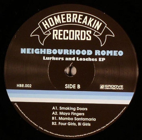 Neighbourhood Romeo : Lurkers And Loaches EP (12", EP)