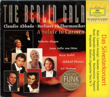 Berliner Philharmoniker, Claudio Abbado, Roberto Alagna, Anne Sofie Von Otter, Bryn Terfel, Mikhail Pletnev, Gil Shaham : The Berlin Gala - A Salute To Carmen (CD, Album, Sle)