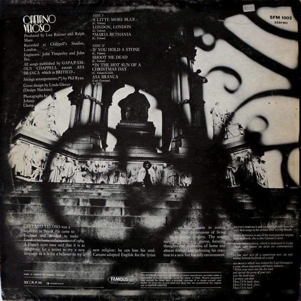 Caetano Veloso : Caetano Veloso (LP, Album)