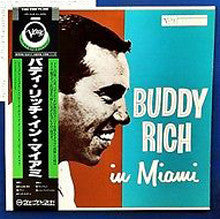 Buddy Rich : Buddy Rich In Miami (LP, Mono)