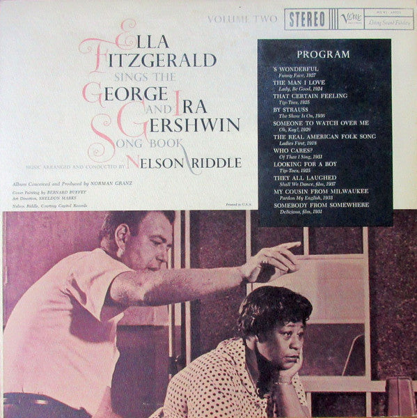 Ella Fitzgerald : Ella Fitzgerald Sings The George And Ira Gershwin Song Book (Volume Two) (LP, Album, RE, Gat)
