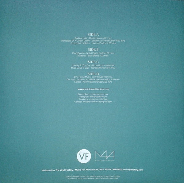 Peter Adjaye : Dialogues - Music for Architecture by Peter Adjaye (2xLP, Album)
