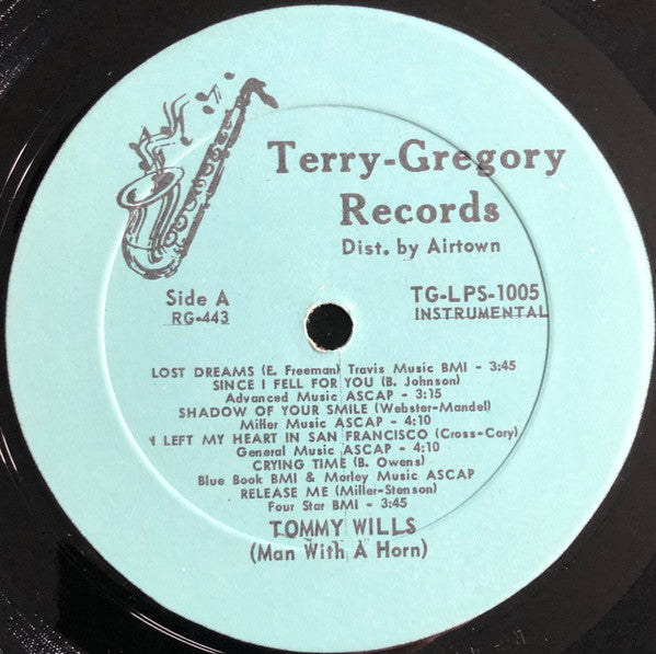 Tommy Wills : Soulful Moods Of Man With A Horn (LP, Album)