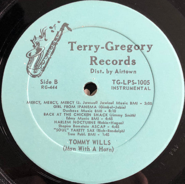Tommy Wills : Soulful Moods Of Man With A Horn (LP, Album)