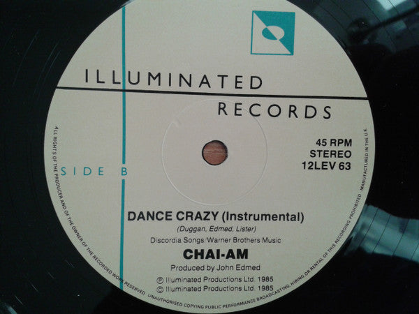 Chai-Am : Dance Crazy (12")