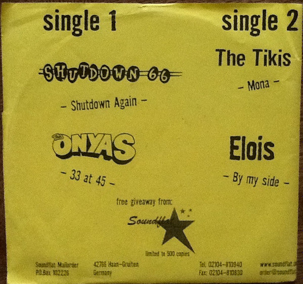 Various : Riot On Soundflat Strip! (2x7", Single, Ltd, W/Lbl)