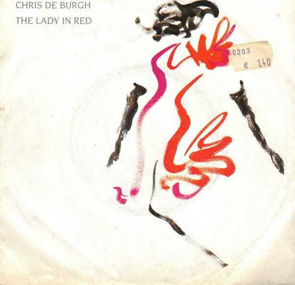 Chris De Burgh : The Lady In Red (7", Single)