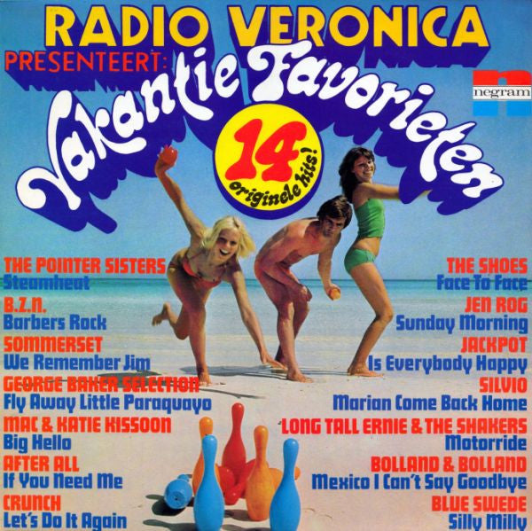 Various : Radio Veronica Presenteert: 14 Vakantie Favorieten (LP, Comp)