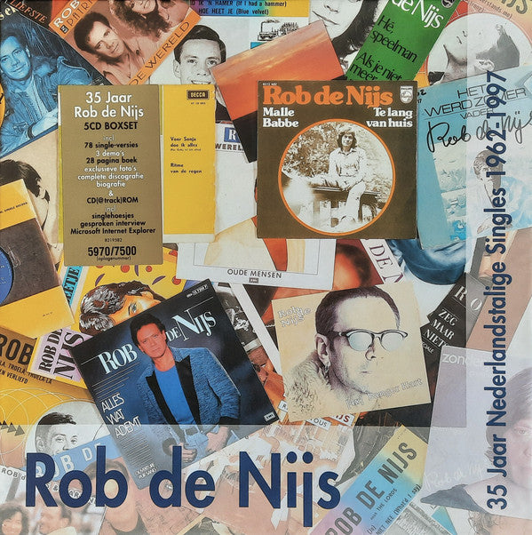 Rob de Nijs : 35 Jaar Nederlandstalige Singles 1962-1997 (5xCD + Box)