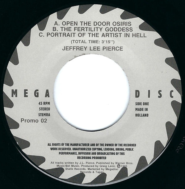 Jeffrey Lee Pierce : Wildweed (LP, Album + 7", Single, Promo)