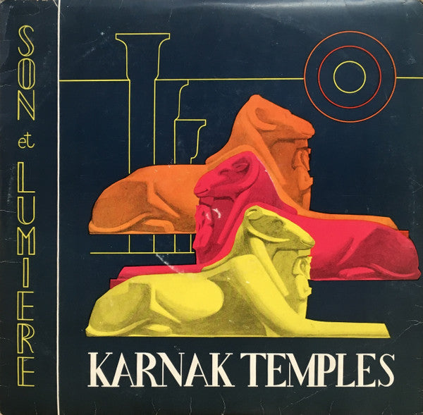 Gaston Bonheur, Georges Delerue : Karnak Temples (Thebes Of The Hundred Gates - Sound And Light) (2xLP, Album, Eng)