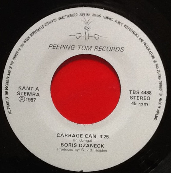 Boris Dzaneck : Garbage Can (7", Single)