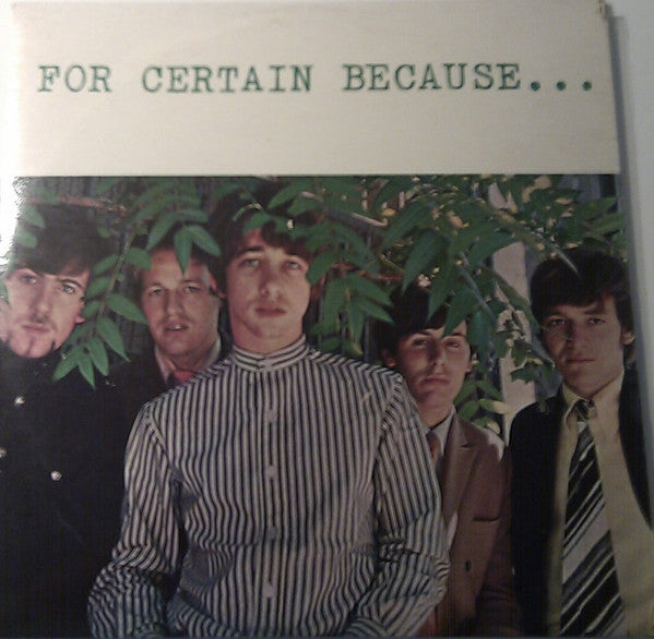 The Hollies : For Certain Because... (LP, Album)