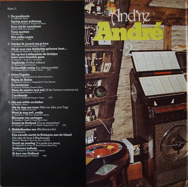 André van Duin : And're André 2 - 50 Onvergetelijke Liedjes (LP, Album)