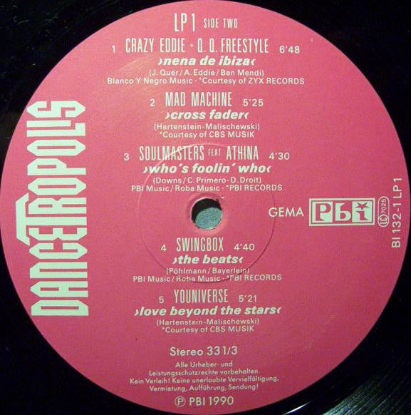 Various : Dancetropolis (2xLP, Comp)