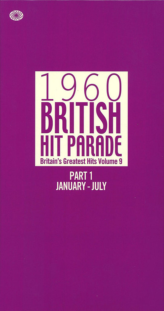 Various : 1960 British Hit Parade Britain's Greatest Hits Volume 9 Part 1 January - July (6xCD, Comp + Box)