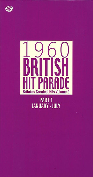 Various : 1960 British Hit Parade Britain's Greatest Hits Volume 9 Part 1 January - July (6xCD, Comp + Box)