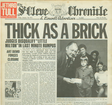 Jethro Tull : Thick As A Brick (LP, Album, RP, New)