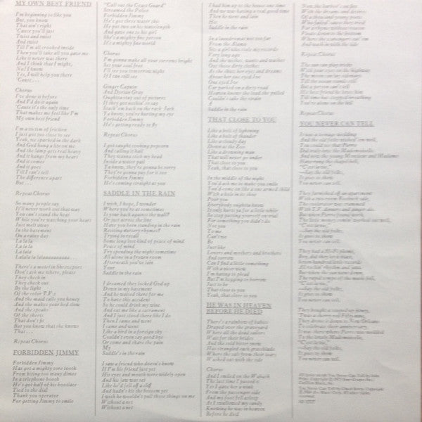 John Prine : Common Sense (LP, Album, PR )