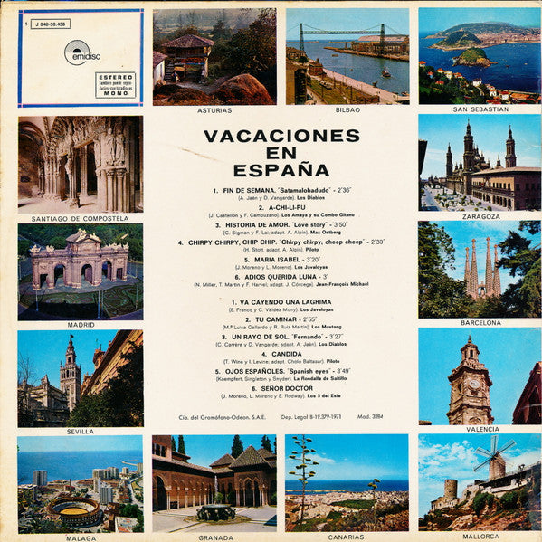 Various : Vacaciones En España (LP, Comp)